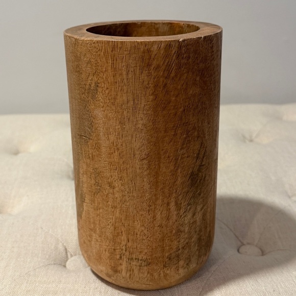 WOOD VESSEL - Picture 2 of 2